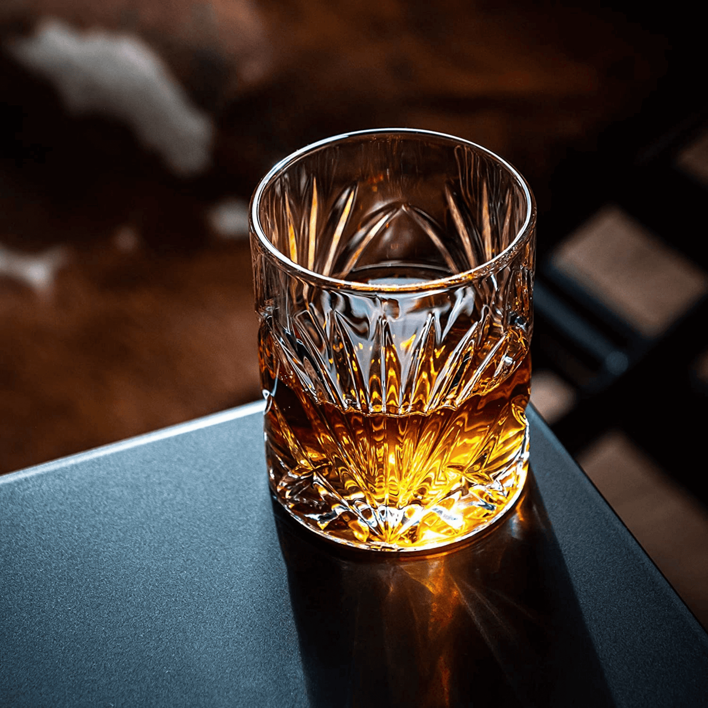 ROCKS Whiskey Chilling Stones ROCKS Whiskey Chilling Stones - The Connoisseur's Set - Palm Whiskey Glass Edition