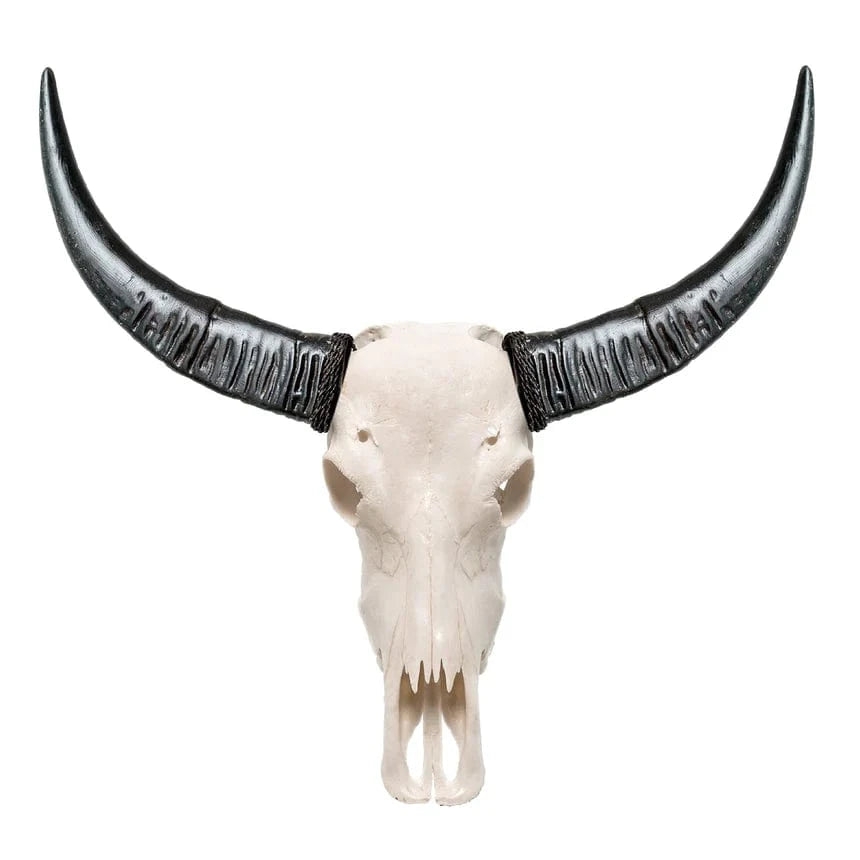 Skull Bliss Skull White Storm - Buffalo Skull Bliss