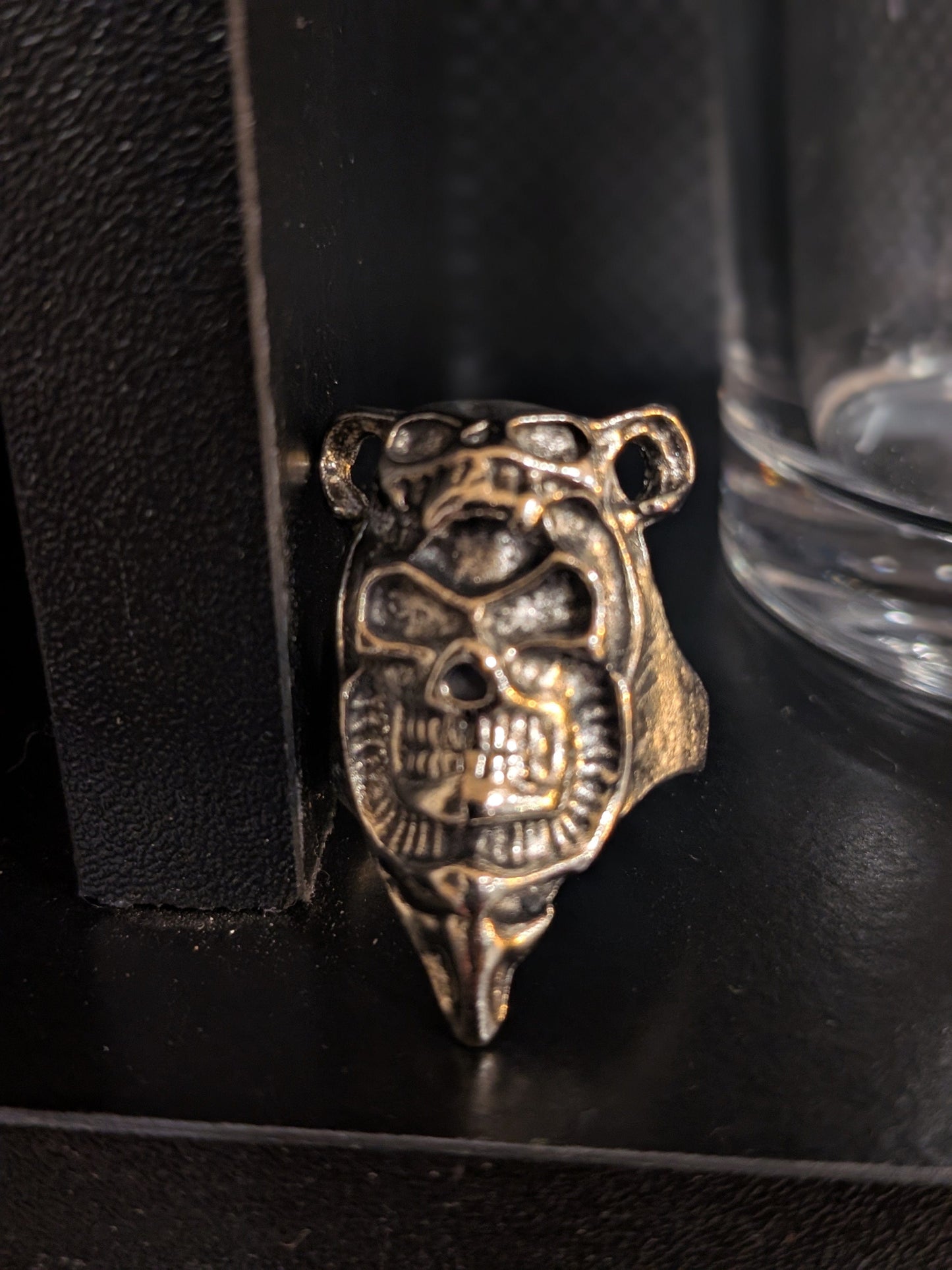 Sparkles for Smiles Mens Rings Plague Doctor Skull Ring