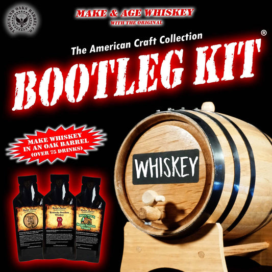 ThousandOaksBarrelCo. Bootleg Kit - American Craft Collection Whiskey Making Kit