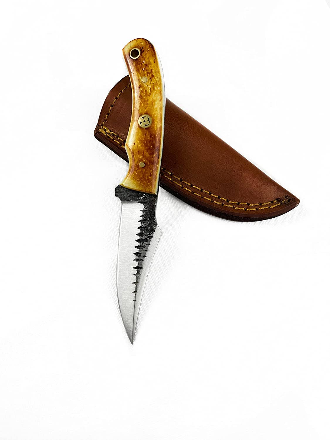 Titan International Damascus Knife Titan International - Carbon Skinning/hunting Knife Tc-59