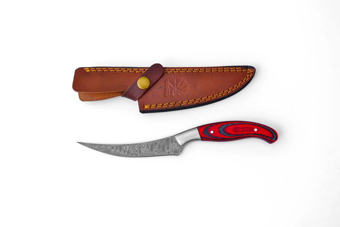 Titan International Titan International - Damascus Compact Fillet Knife TK-205