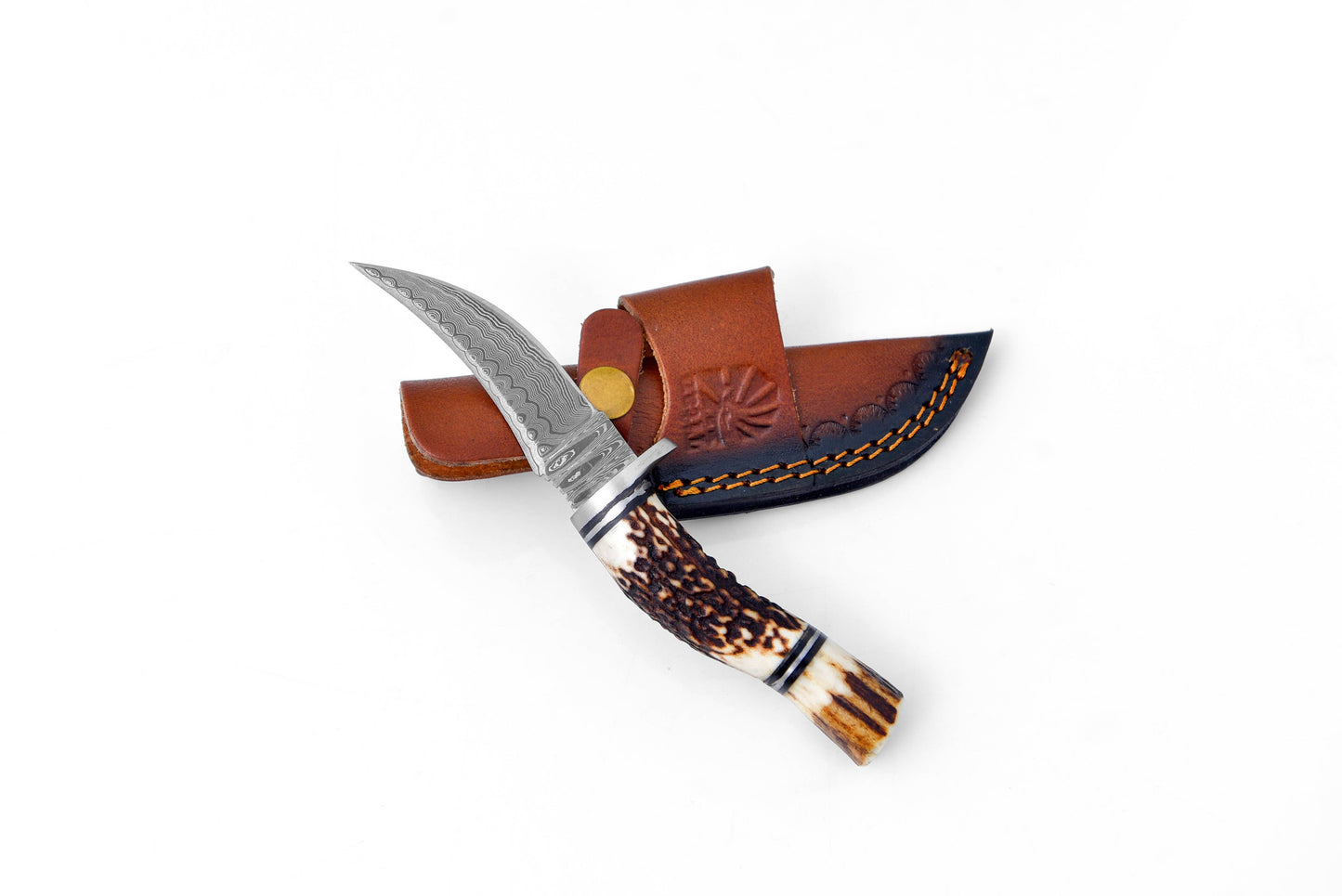 Titan International Titan International - Deer Horn Trailblazer Damascus by Titan TK-115