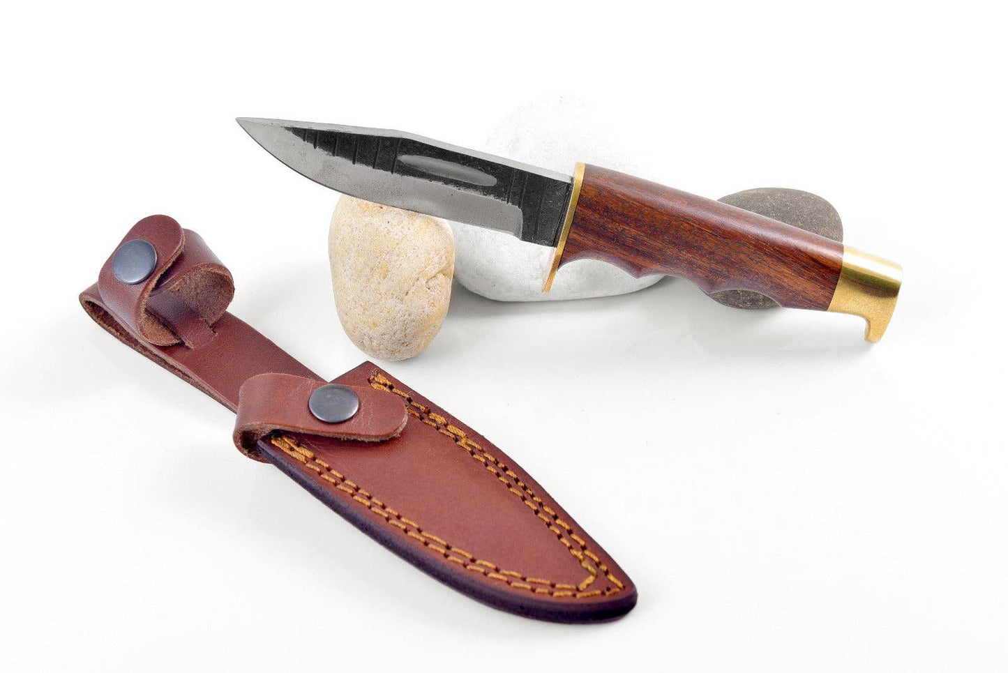 Titan International Titan International - Titan Handmade Carbon Steel Utility/Camping Knife Nomad's Companion TC-101