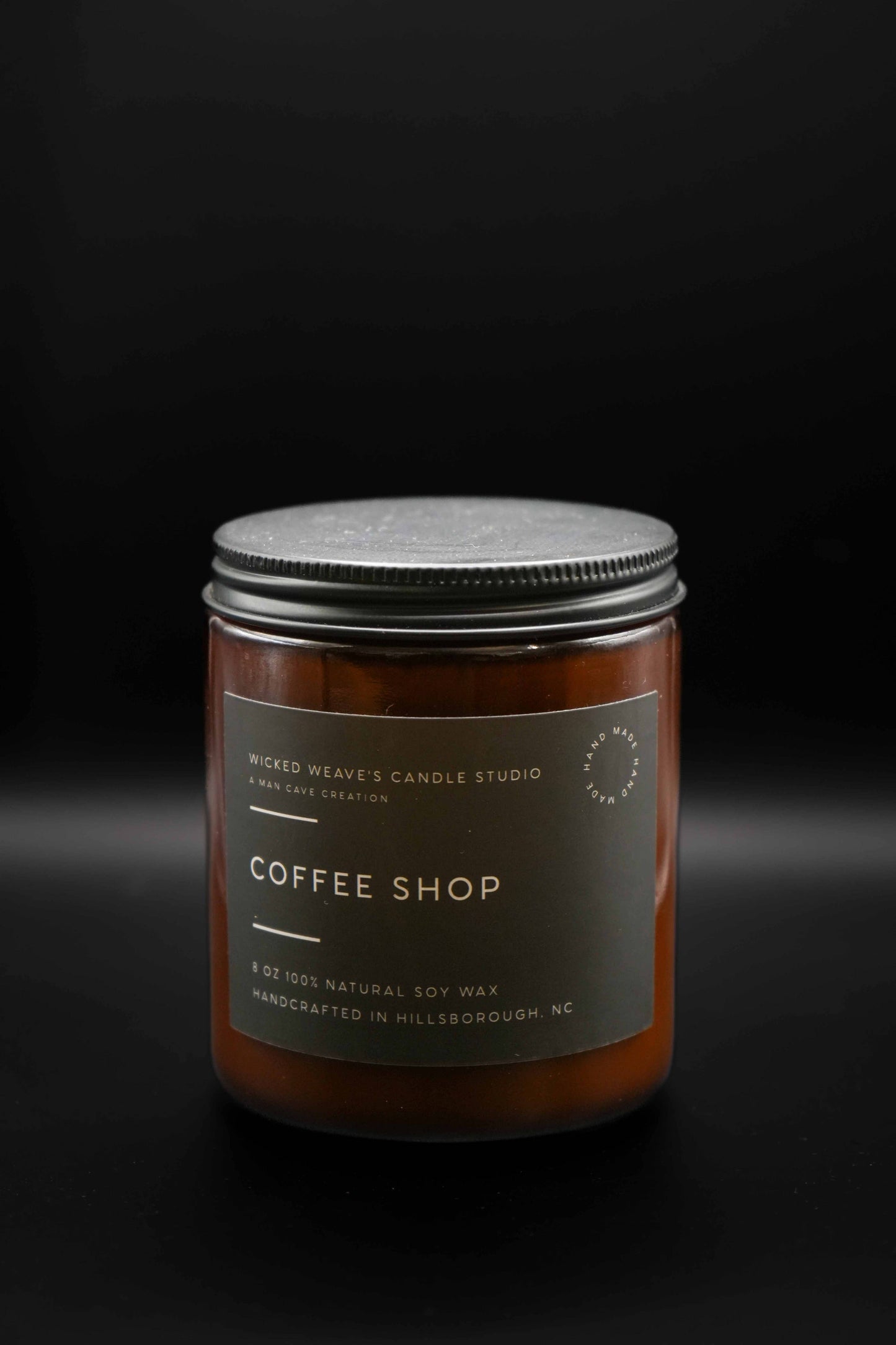 Wicked Weave’s Candle Studio Wicked Weave’s Candle Studio - Coffee Shop (5 Size Options): 8 oz Jar Candle
