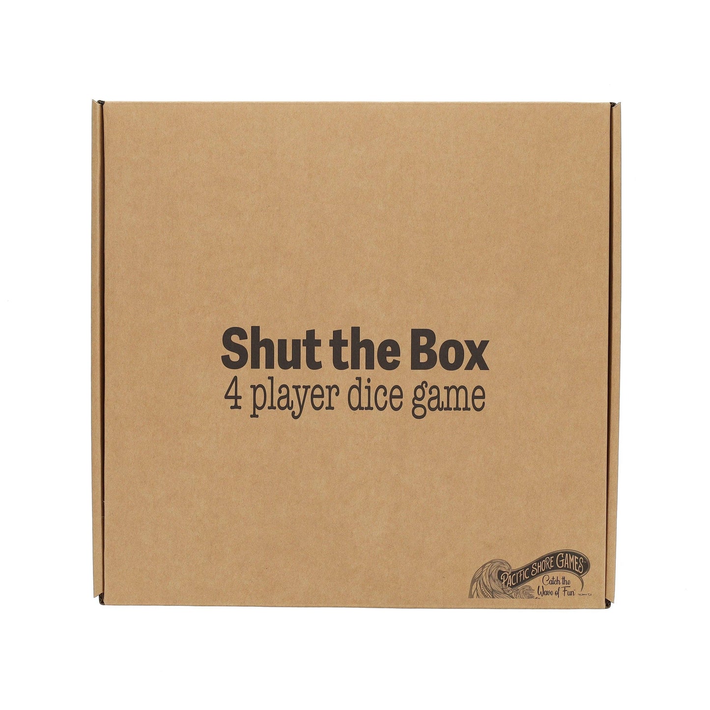 Wood Expressions Wood Expressions - Pacific Shore Games 4 Player Shut the Box Dice Board Game with Walnut Stained Wood - 12 in.
: Walnut Stained / 12 inches