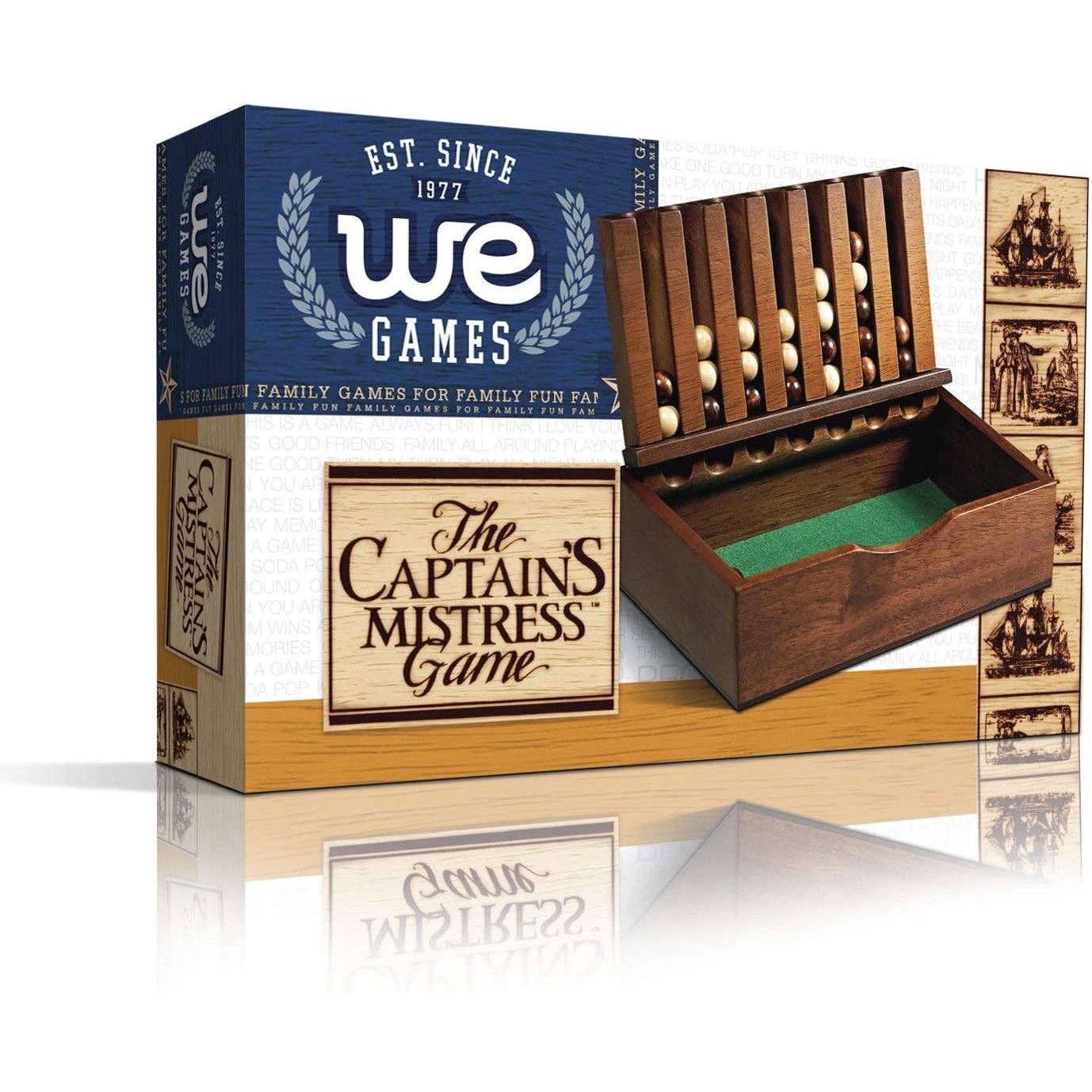 Wood Expressions Wood Expressions - Wood Captain's Mistress (4-in-a-Row) Connect Game