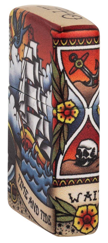 Zippo Zippo - Nautical Tattoo Design