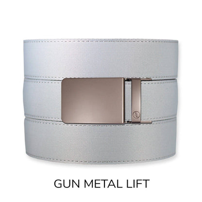 Tough Apparel - Concrete Canvas+ Ratchet Belt & Buckle Set: American Flag - Gun Metal