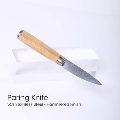 MakerFlo - Kitchen Knife Set with Magnetic Block Stand: Singles