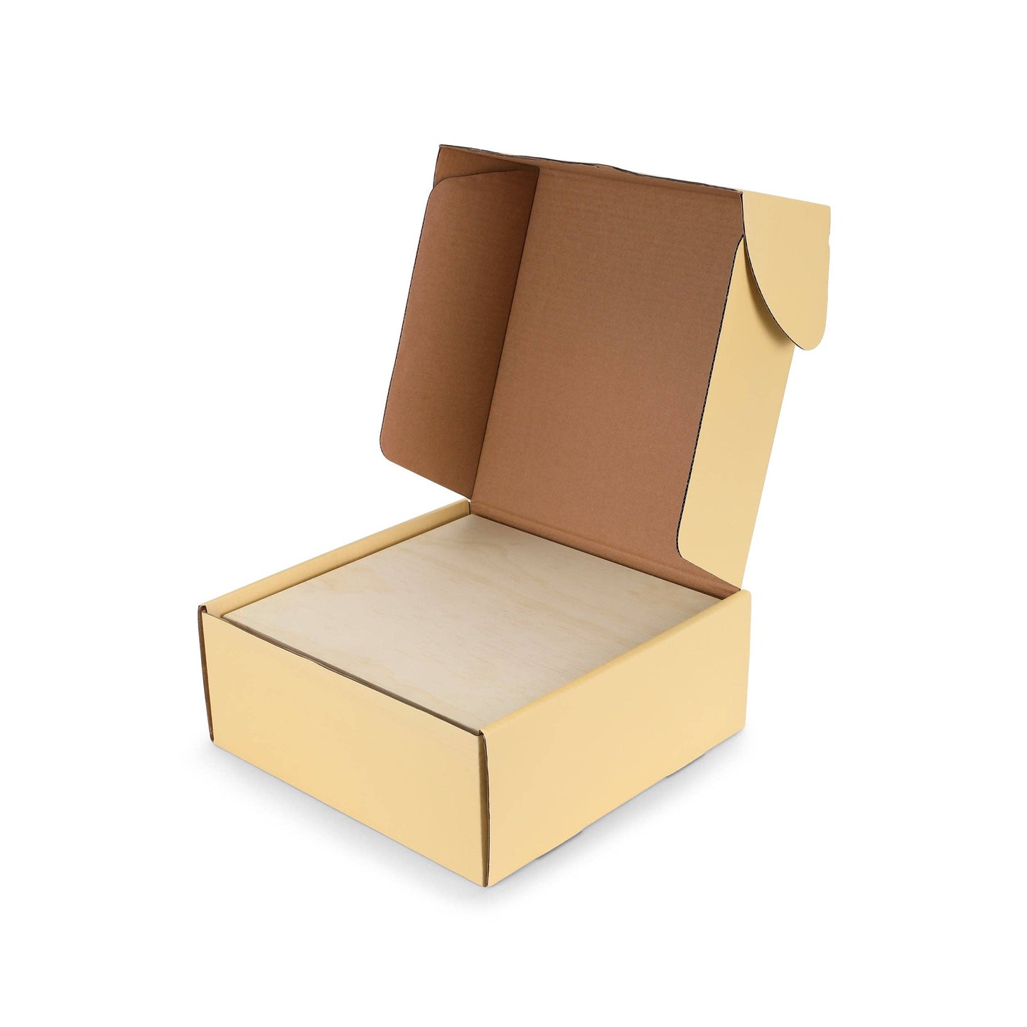 MakerFlo - Wood Memory Boxes, Large: Ebony (Black) / Singles