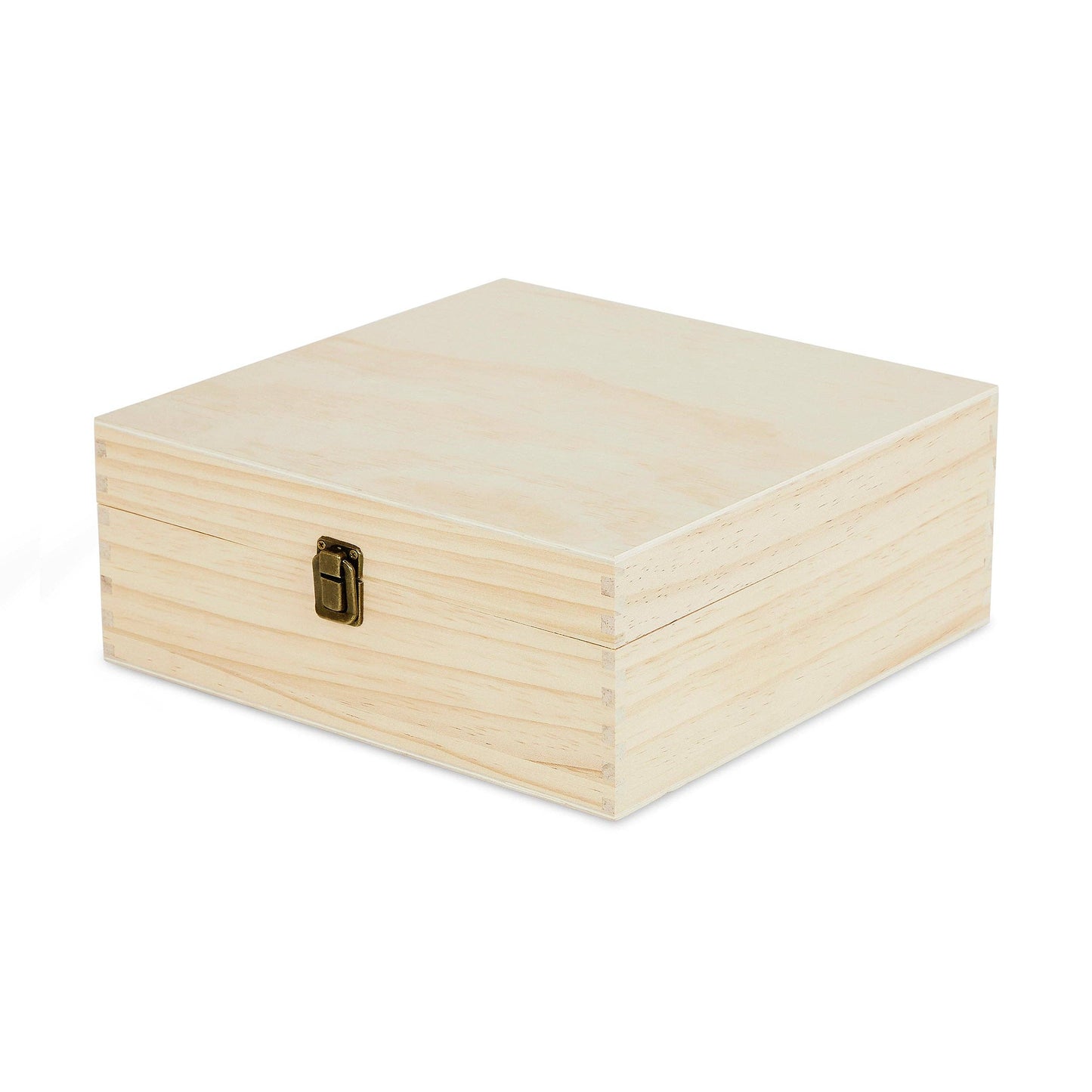 MakerFlo - Wood Memory Boxes, Large: Ebony (Black) / Singles
