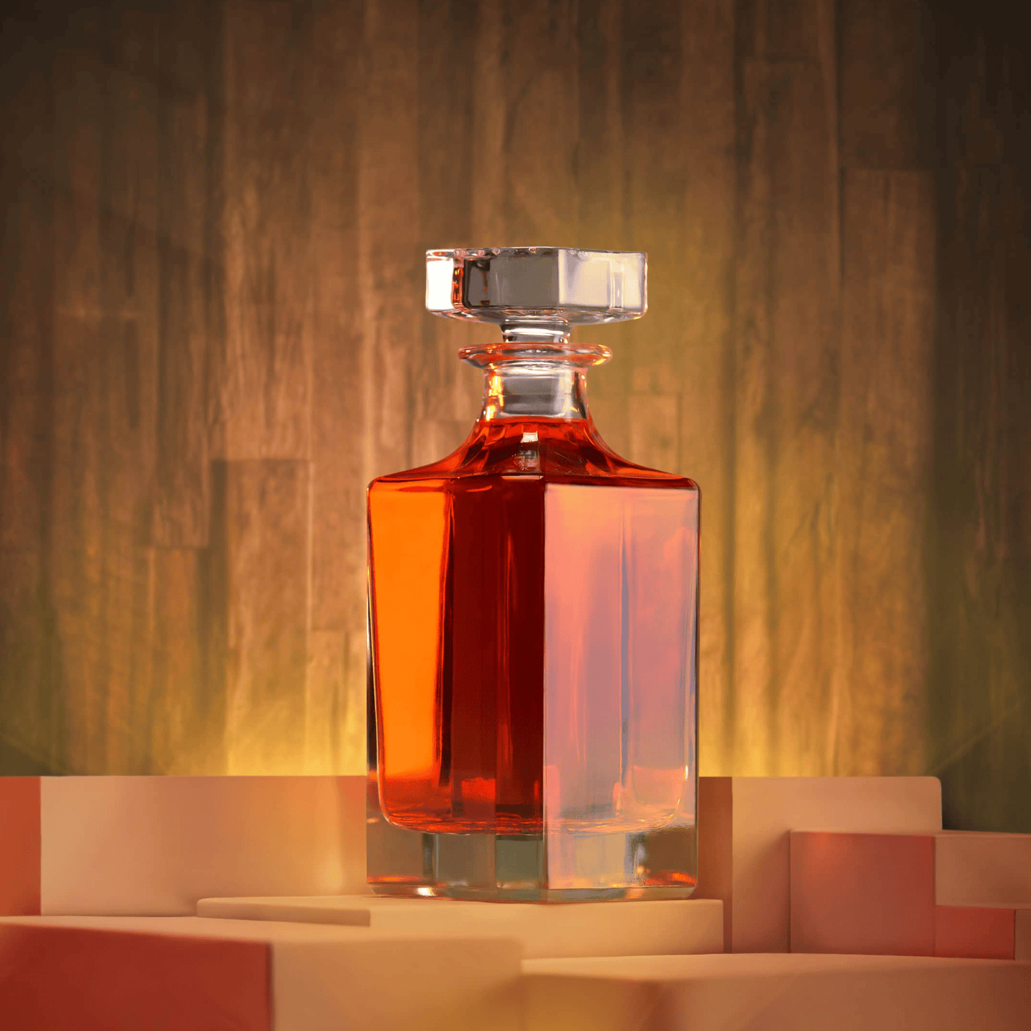 MakerFlo - 2 Glass Decanter Set: Single Set