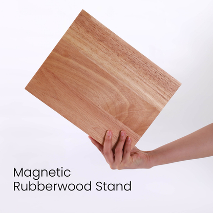 MakerFlo - Kitchen Knife Set with Magnetic Block Stand: Case of 5