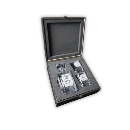 MakerFlo - 2 Glass Decanter Set: Single Set