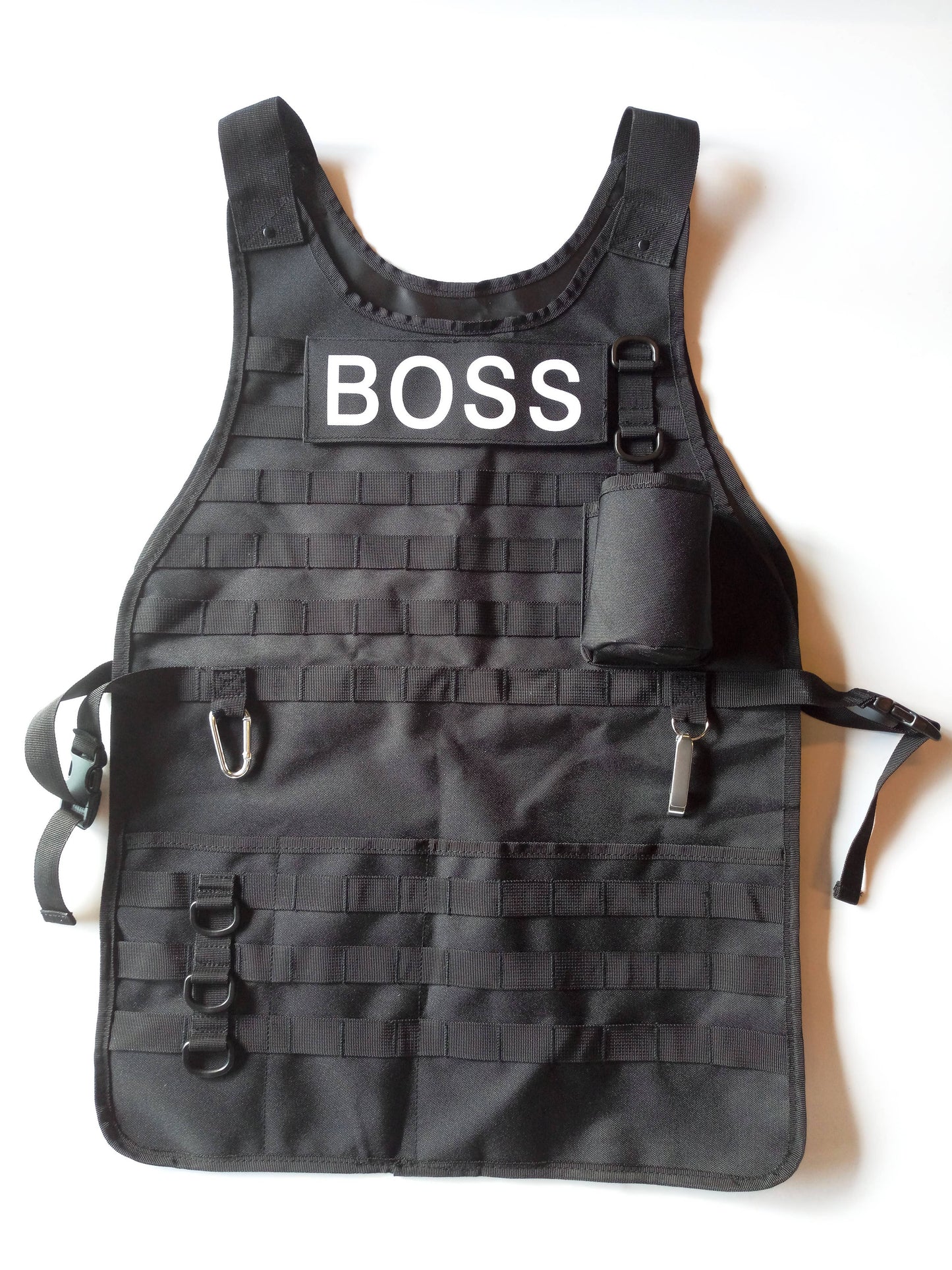 CALIBER GOURMET / CAMPCO - Tactical BBQ Apron W/ Carabiner and Bottle Opener