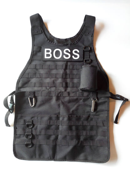 CALIBER GOURMET / CAMPCO - Tactical BBQ Apron W/ Carabiner and Bottle Opener