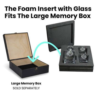 MakerFlo - 2 Glass Decanter Set: Single Set