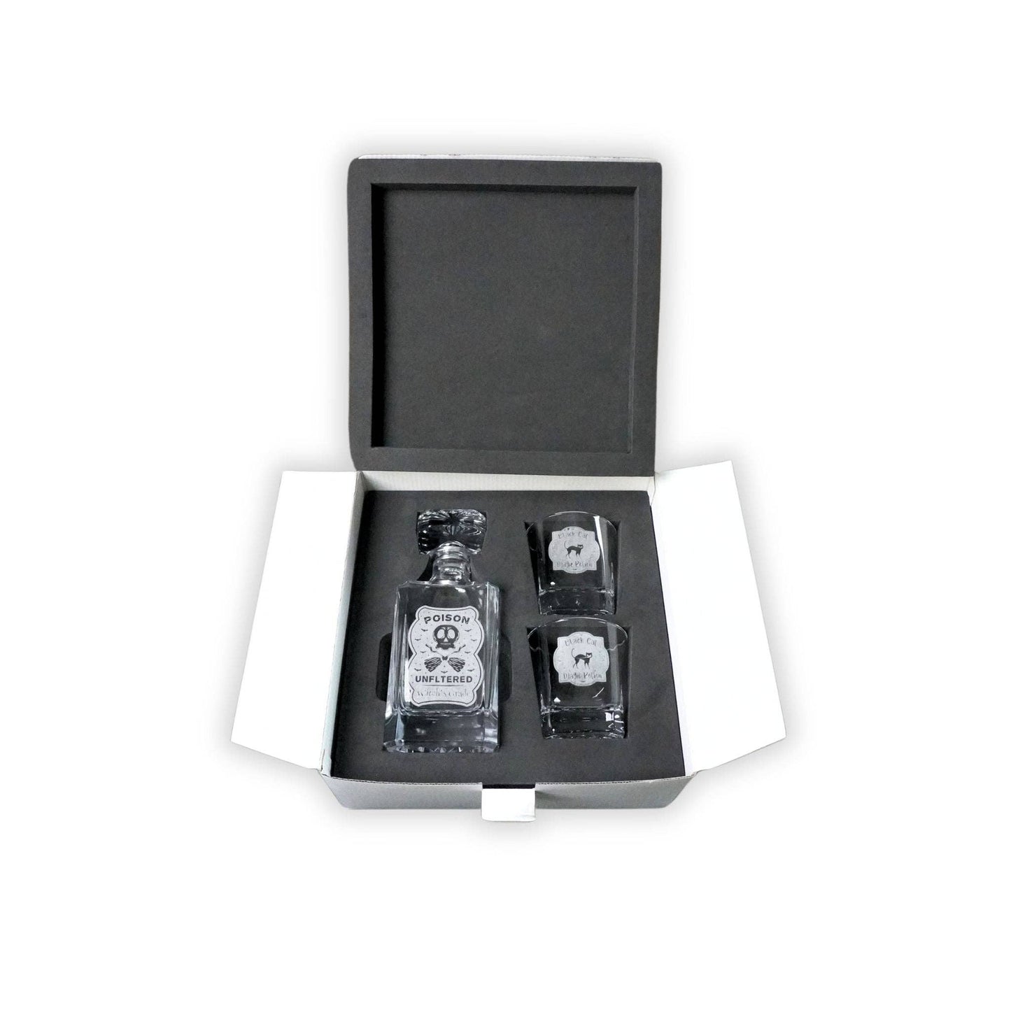 MakerFlo - 2 Glass Decanter Set: Single Set