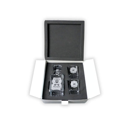 MakerFlo - 2 Glass Decanter Set: Single Set