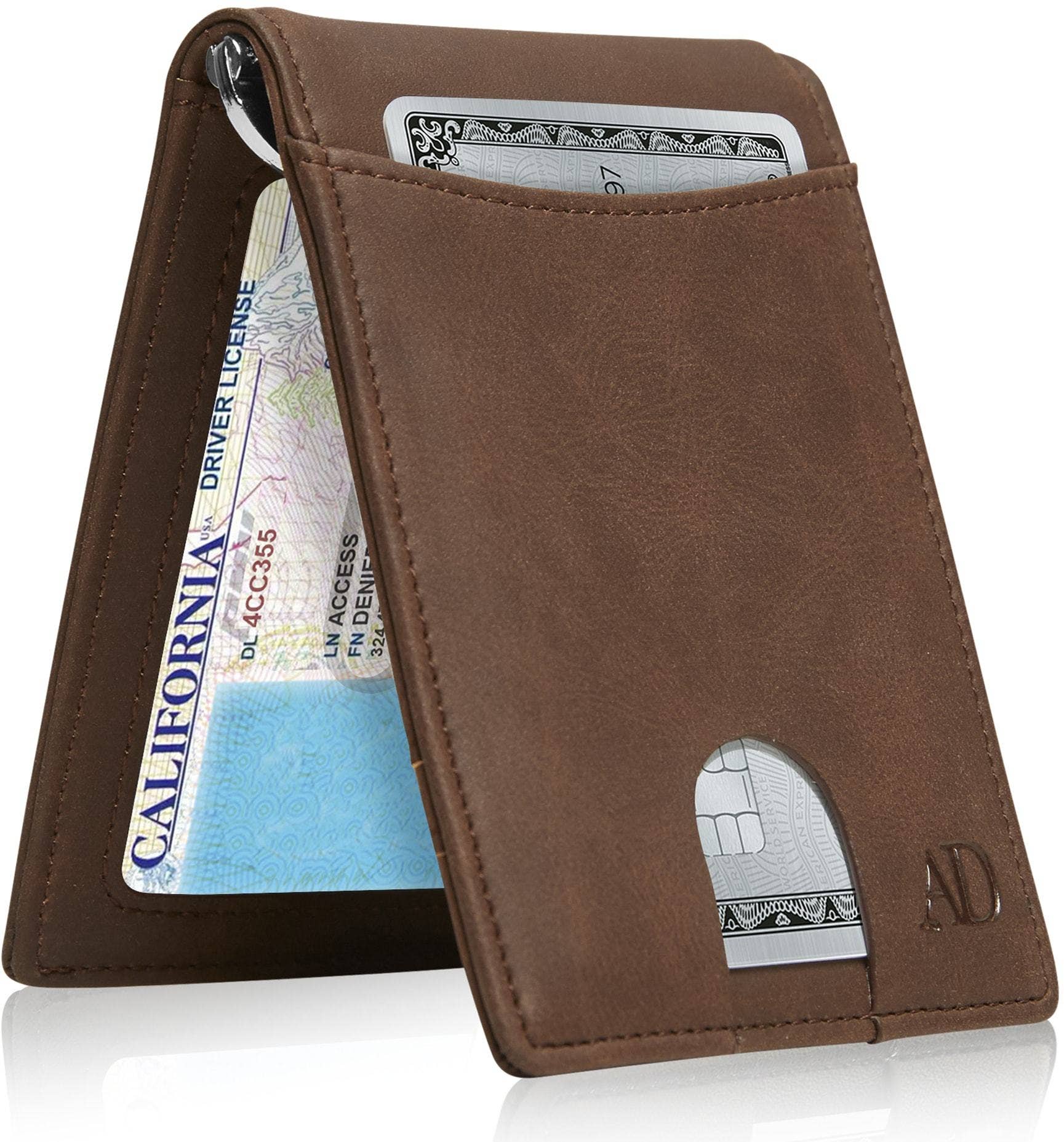 Access Denied Accessories Access Denied Accessories - Money Clip Bifold Wallet W/ Pull Strap: Black