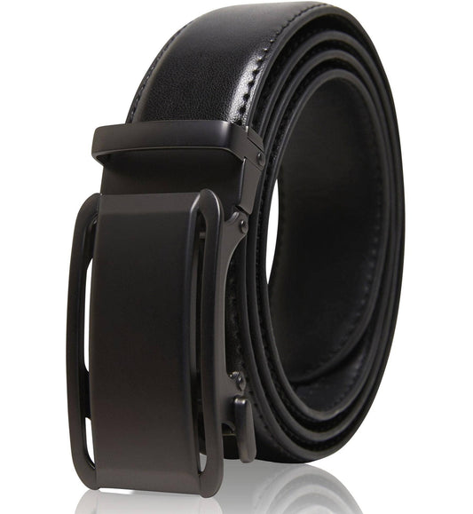 Access Denied Accessories Access Denied Accessories - Summer Accessories Men's Gifts Leather Ratchet Belt: Black / 40/42