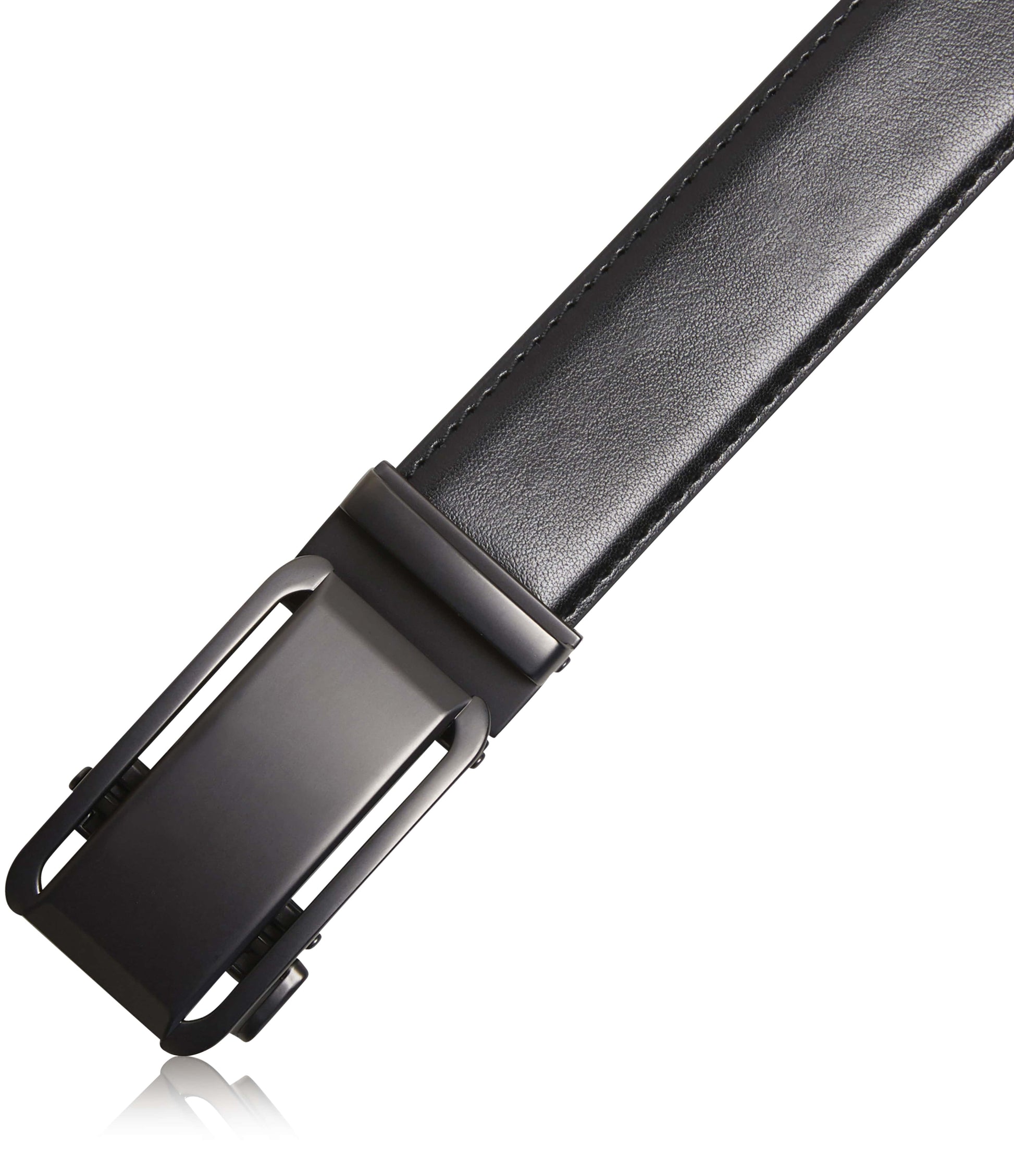 Access Denied Accessories Access Denied Accessories - Summer Accessories Men's Gifts Leather Ratchet Belt: Black / 40/42