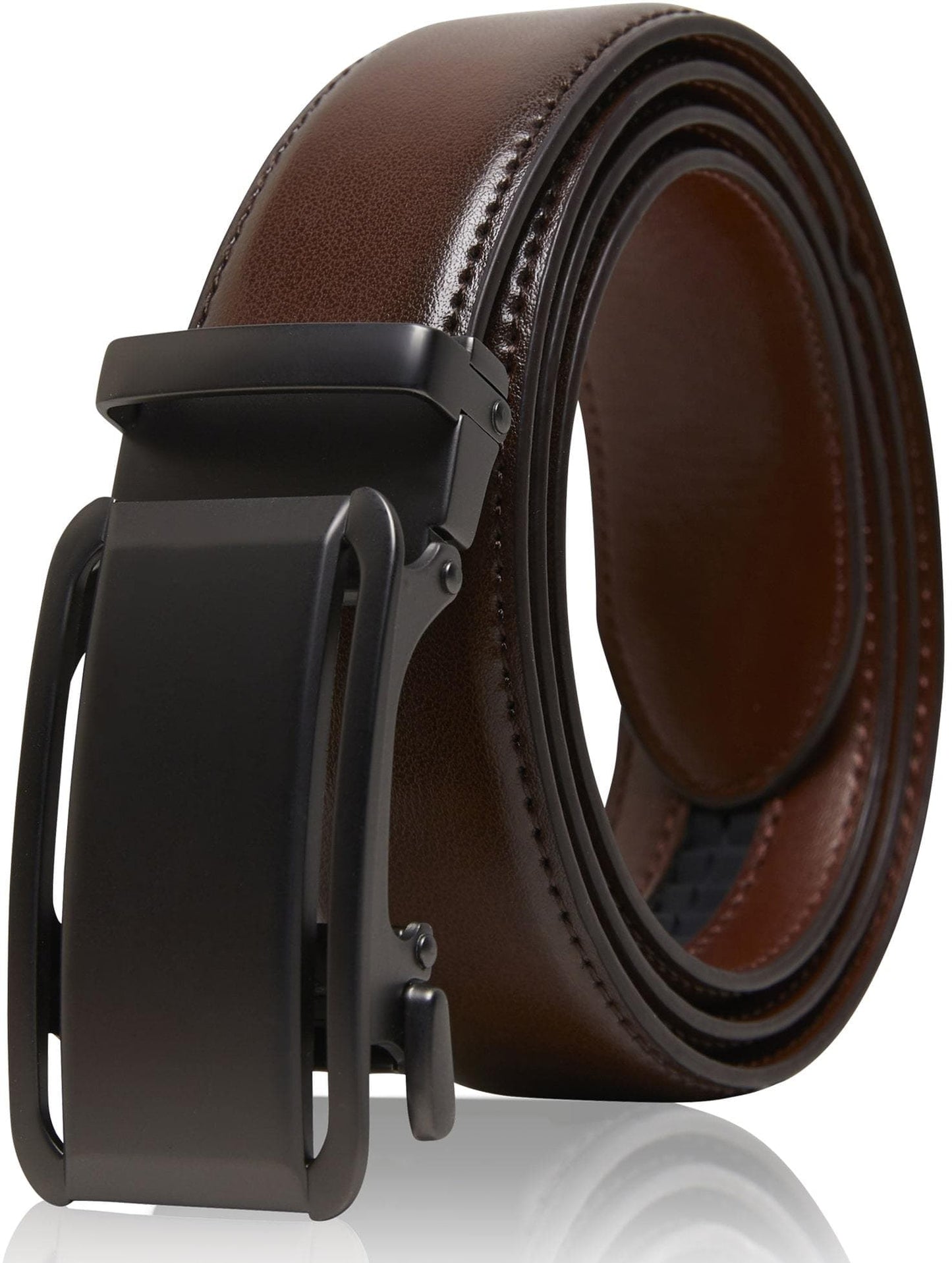 Access Denied Accessories Access Denied Accessories - Summer Accessories Men's Gifts Leather Ratchet Belt: Black / 40/42