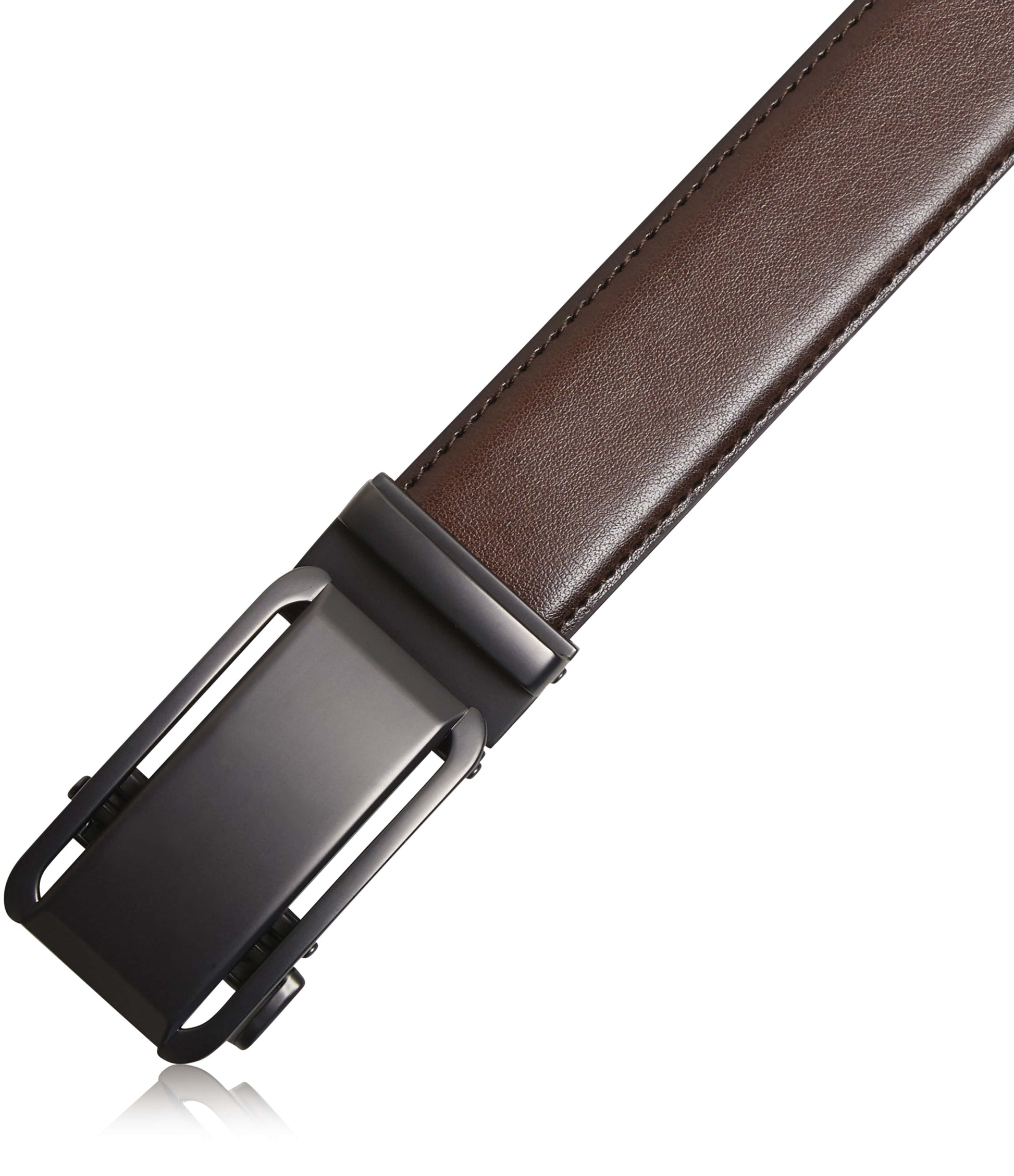 Access Denied Accessories Access Denied Accessories - Summer Accessories Men's Gifts Leather Ratchet Belt: Black / 40/42