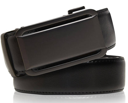 Access Denied Accessories Access Denied Accessories - Summer Accessories Men's Gifts Leather Ratchet Belt: Black / 44/46