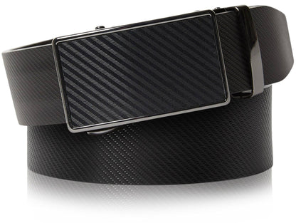 Access Denied Accessories Access Denied Accessories - Summer Accessories Men's Gifts Leather Ratchet Belt: Black