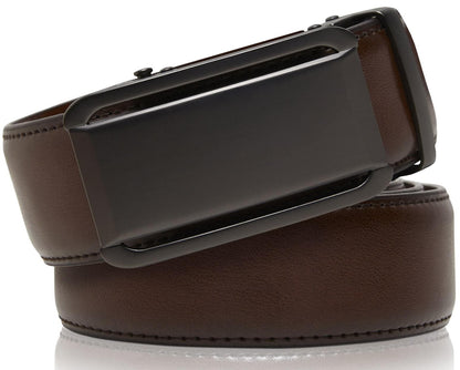 Access Denied Accessories Access Denied Accessories - Summer Accessories Men's Gifts Leather Ratchet Belt: Brown / 40/42