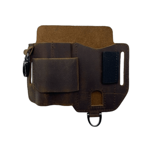 American Leather Goods Leather Multitool Sheath Multitool Sheath for Belt, Leather Belt Pouch for Work