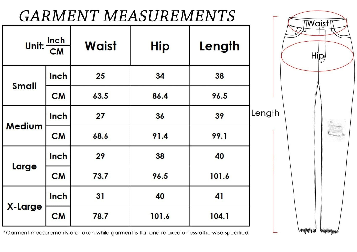 Anna Kaci Wholesale Anna Kaci Wholesale - Stretch Ankle Ripped Denim Pants: Black / Medium 6-8