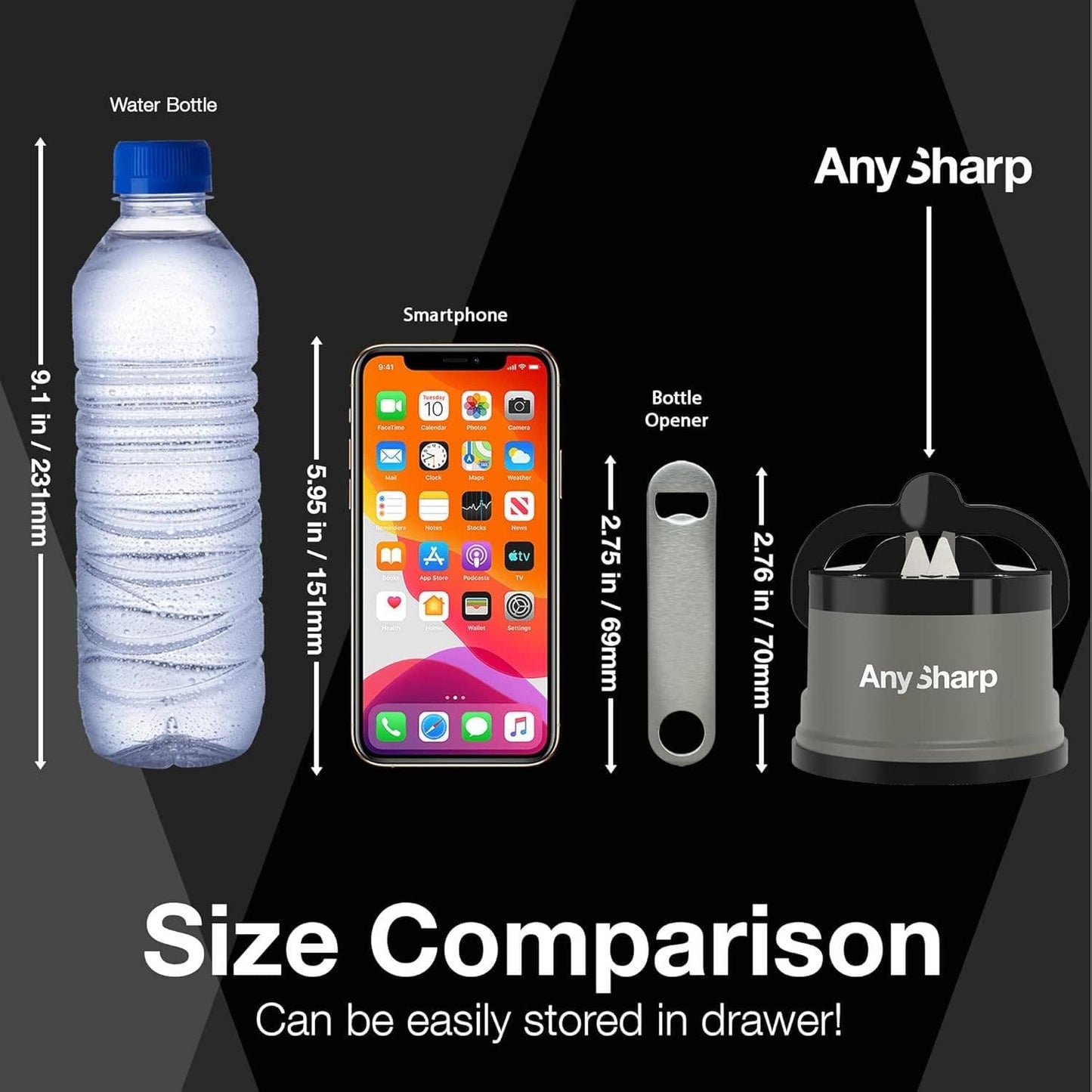 AnySharp AnySharp - AnySharp EDITIONS - White Marble