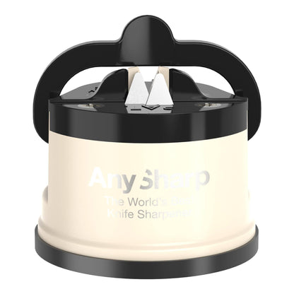 AnySharp AnySharp - AnySharp Pro - Cream Knife Sharpener: Cream