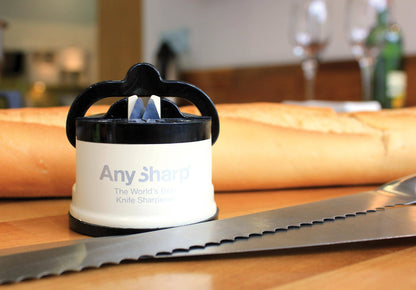 AnySharp AnySharp - AnySharp Pro - Cream Knife Sharpener: Cream