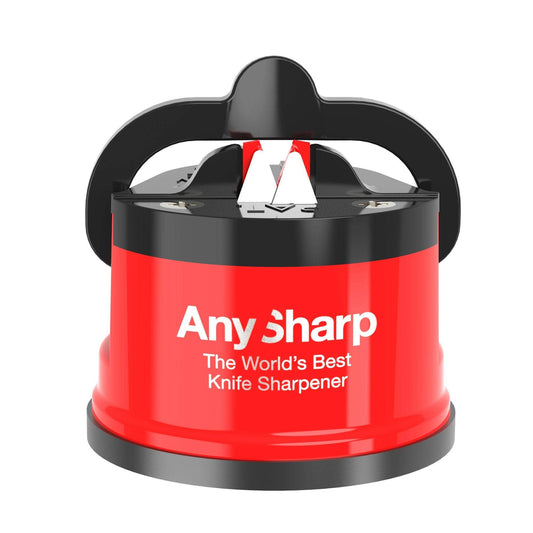 AnySharp Knife Sharpeners AnySharp Edition - Red Knife Sharpener: Red