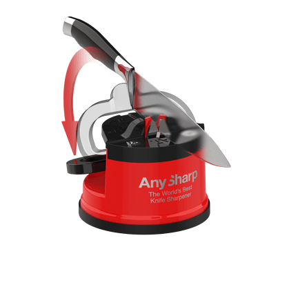 AnySharp Knife Sharpeners AnySharp Edition - Red Knife Sharpener: Red