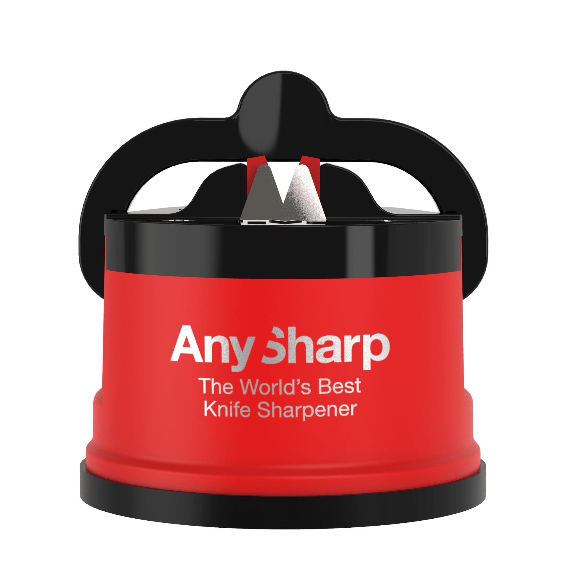 AnySharp Knife Sharpeners AnySharp Pro - Matte Red Knife Sharpener