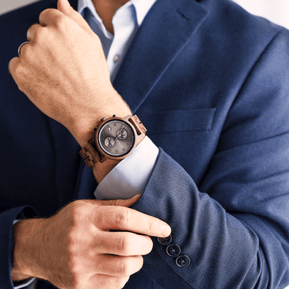 AvantWood AvantWood - Voyager - Black Slate - Men's Watch