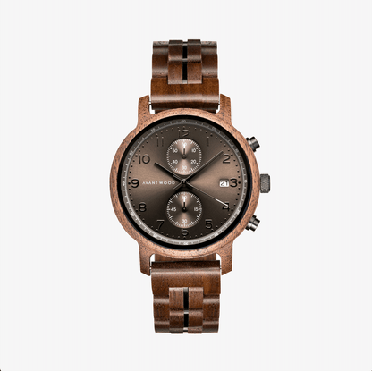 AvantWood AvantWood - Voyager - Black Slate - Men's Watch