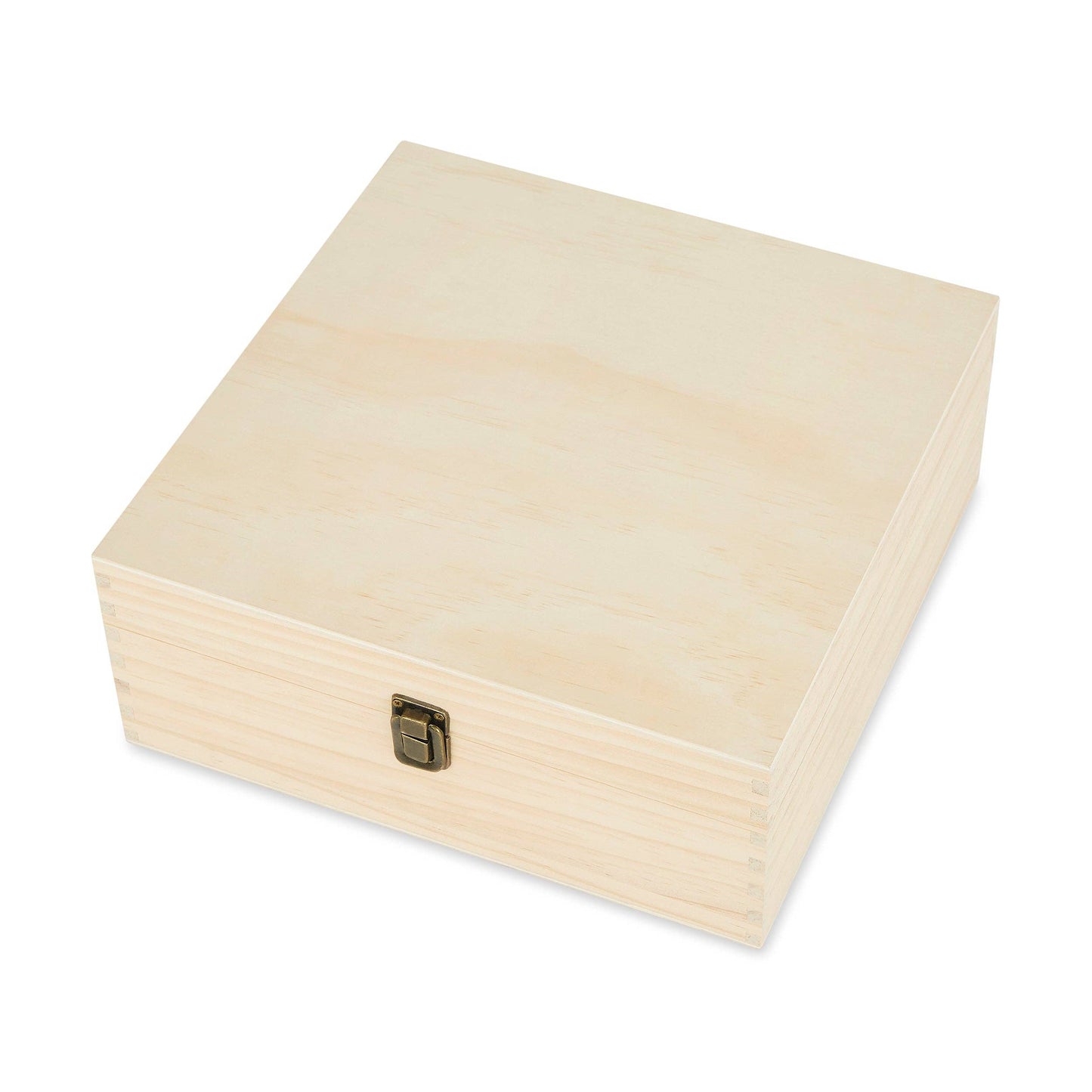 MakerFlo - Wood Memory Boxes, Large: Ebony (Black) / Singles