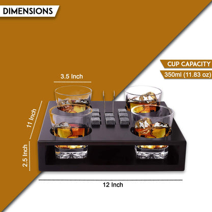 Bezrat Bezrat - Bezrat Old Fashioned Whiskey Glasses Set