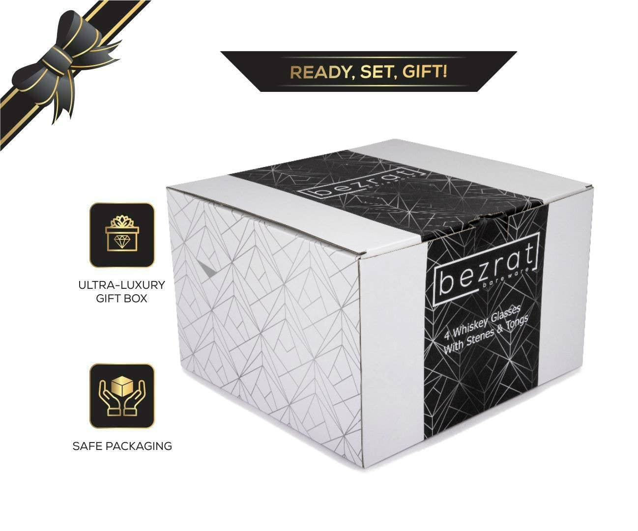 Bezrat Bezrat - Bezrat Old Fashioned Whiskey Glasses Set