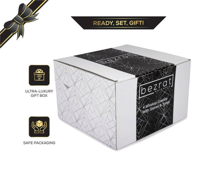 Bezrat Bezrat - Bezrat Old Fashioned Whiskey Glasses Set