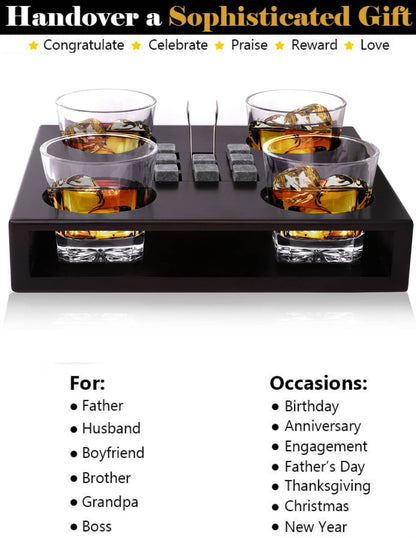 Bezrat Bezrat - Bezrat Old Fashioned Whiskey Glasses Set