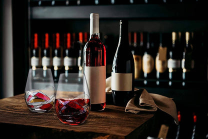 Bezrat Bezrat - Stemless Wine Glasses Gift Set
