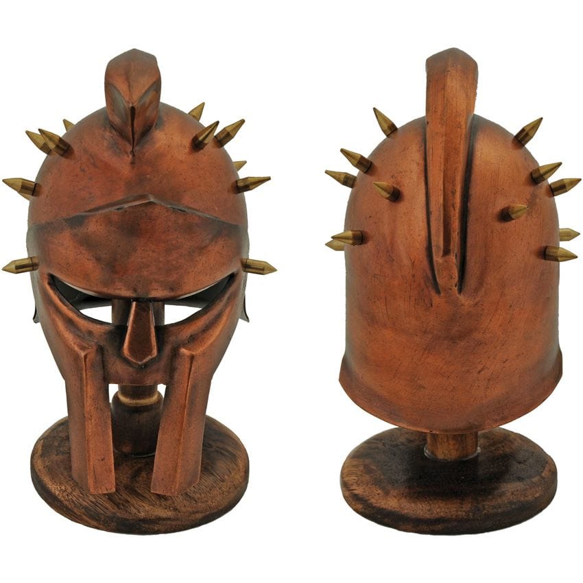 BLUE RIDGE Novelty Decor Mini Gladiator Helmet w/Stand