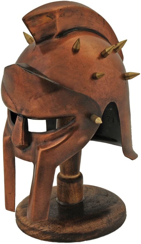 BLUE RIDGE Novelty Decor Mini Gladiator Helmet w/Stand